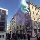 Amnesty International demande à la justice genevoise de se pencher sur des violences policières présumées lors d'une manifestation en marge de l'occupation d'un immeuble vide aux Pâquis (archives).